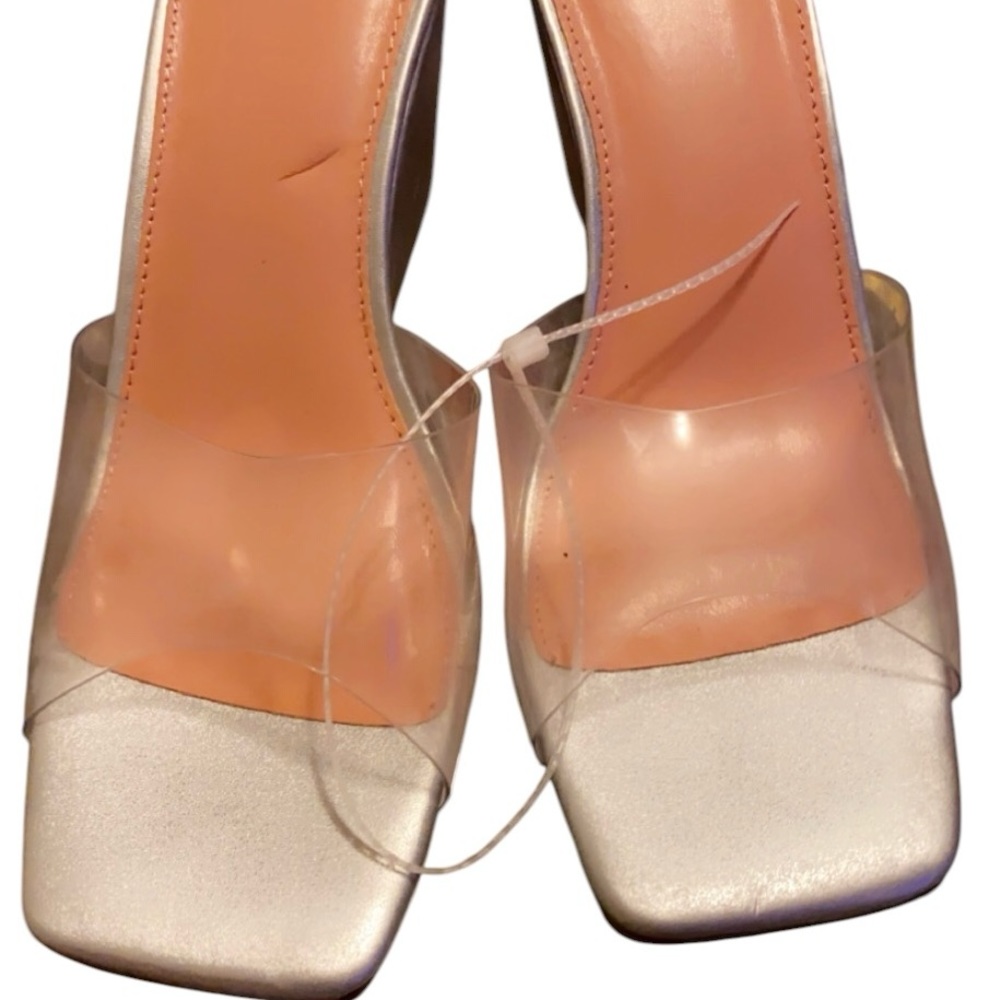 Elegant Silver Women's Shoes